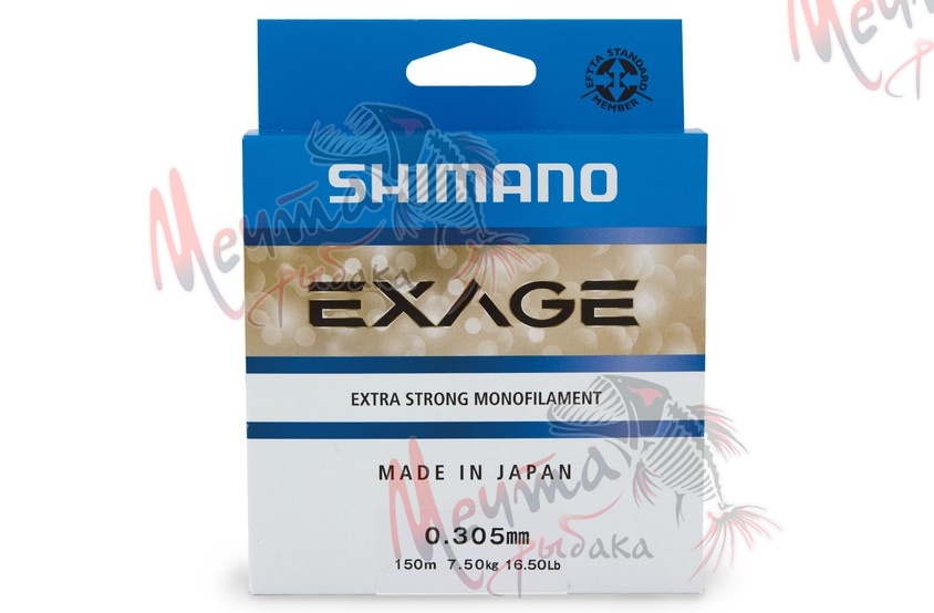 Леска "SHIMANO" Exage #0.255