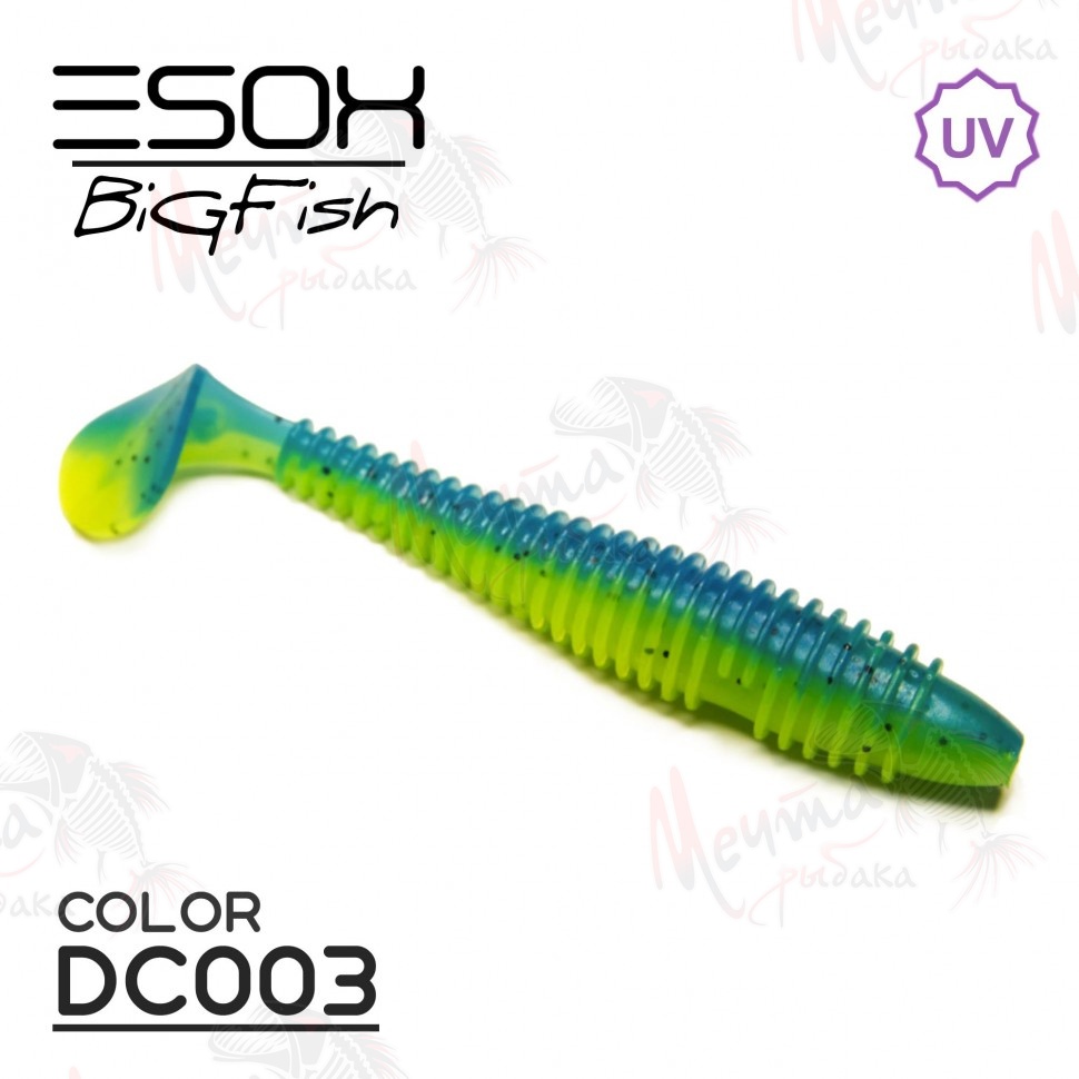 Виброхвост ESOX Swinky Fat 6.8' #DC003